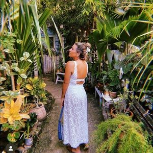 For love and lemons white lace dress